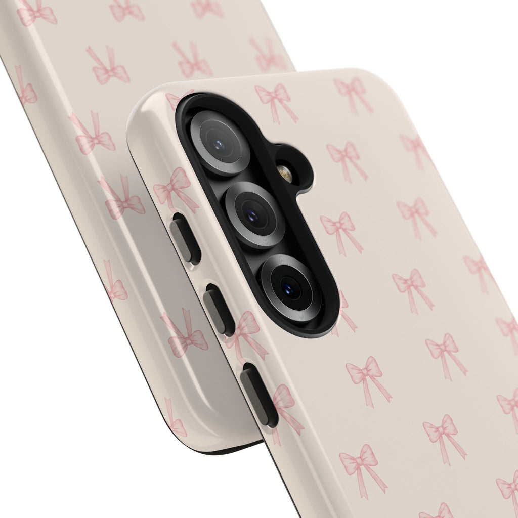 Blush Bow Phone Case