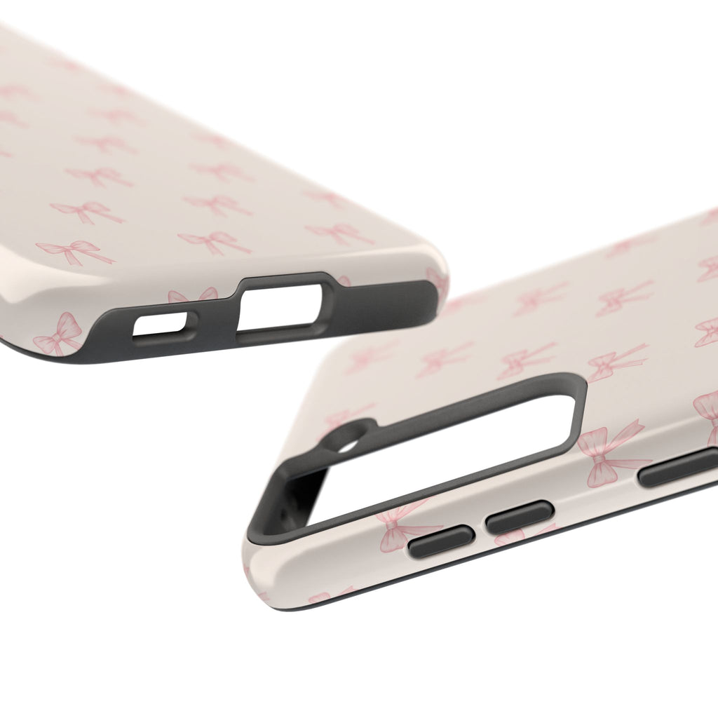 Blush Bow Phone Case