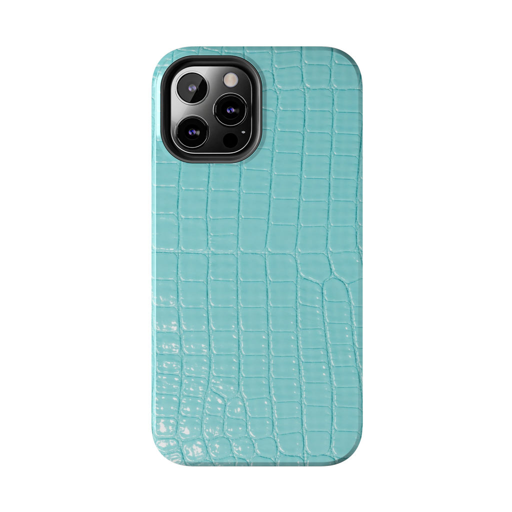 Aqua Croc Phone Case