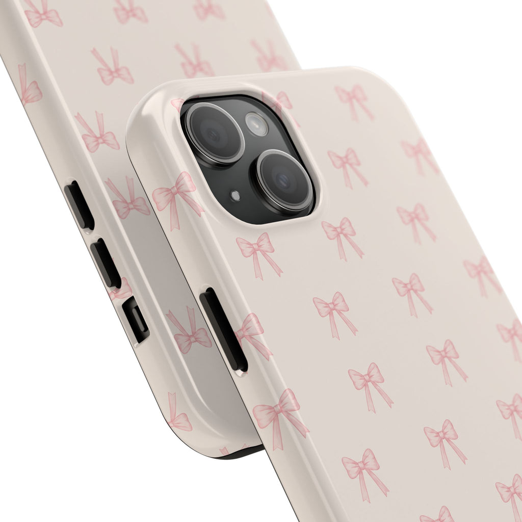 Blush Bow Phone Case