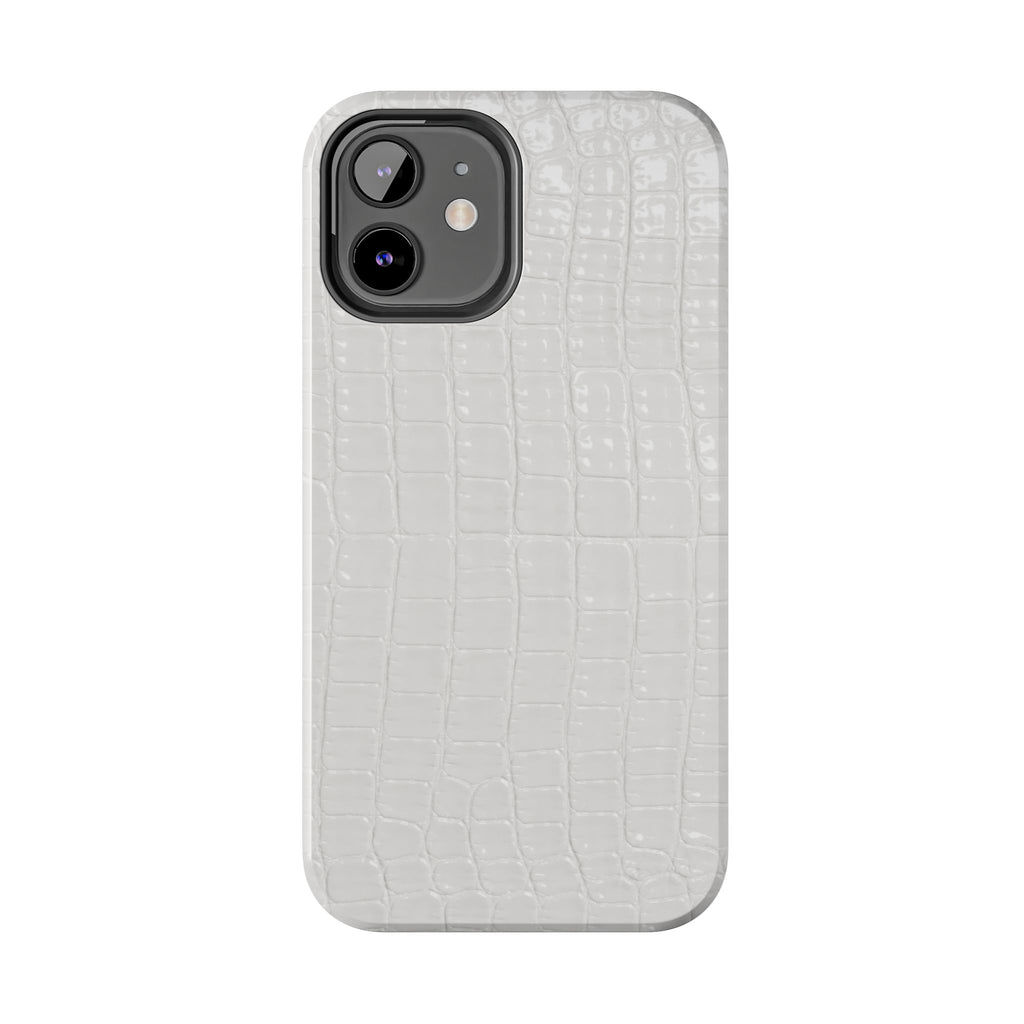 Ivory Croc Phone Cases
