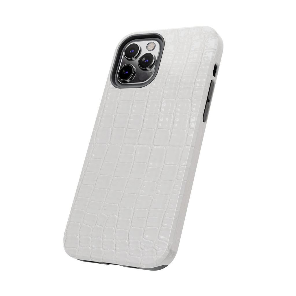 Ivory Croc Phone Cases