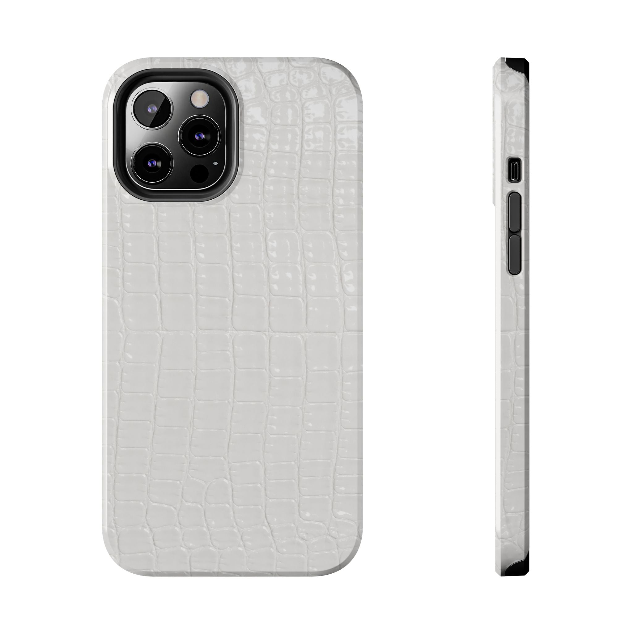 Ivory Croc Phone Cases