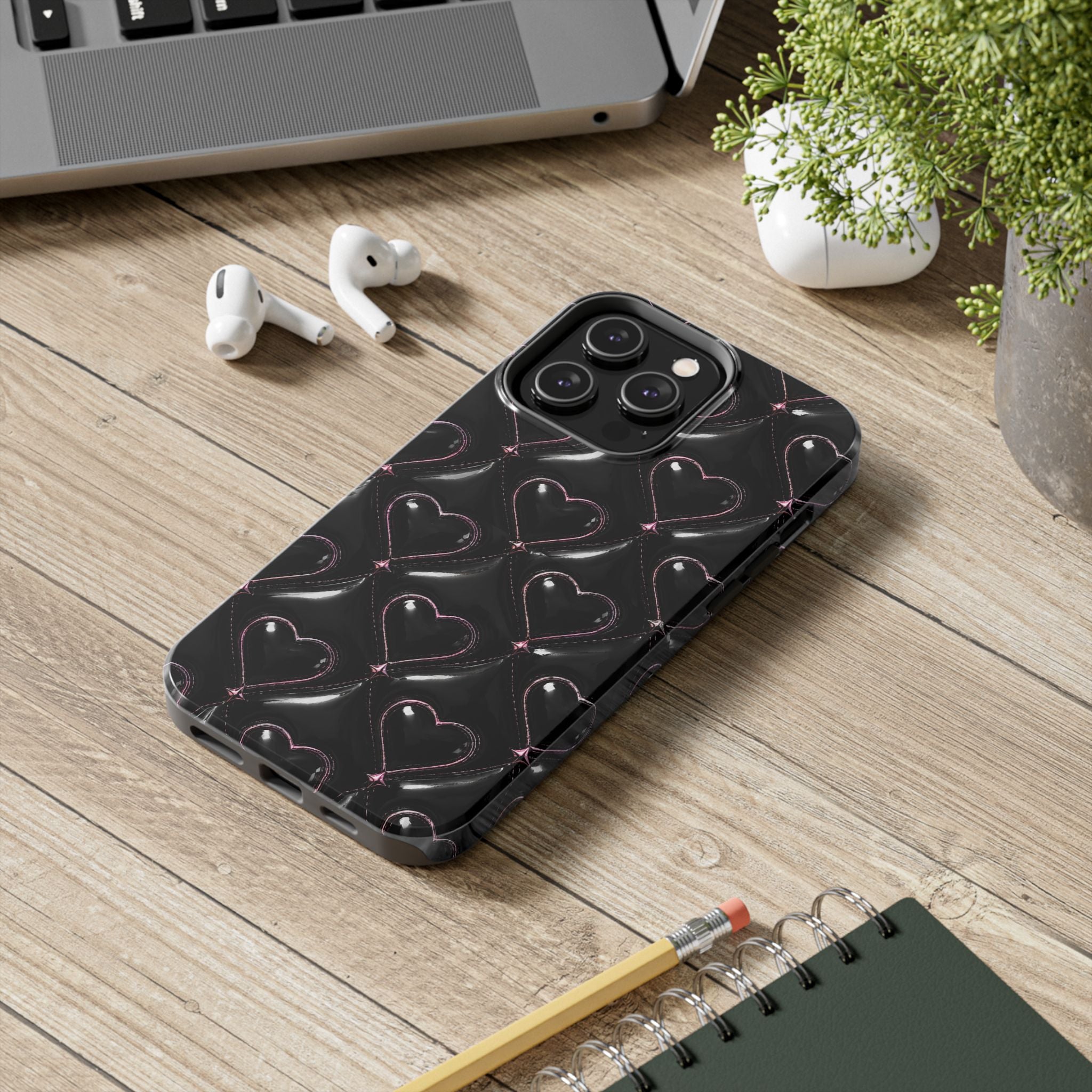 Midnight Hearts Phone Case