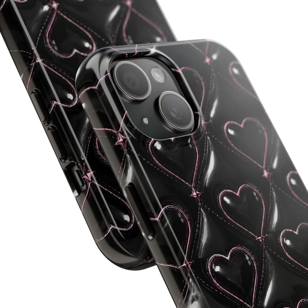 Midnight Hearts Phone Case