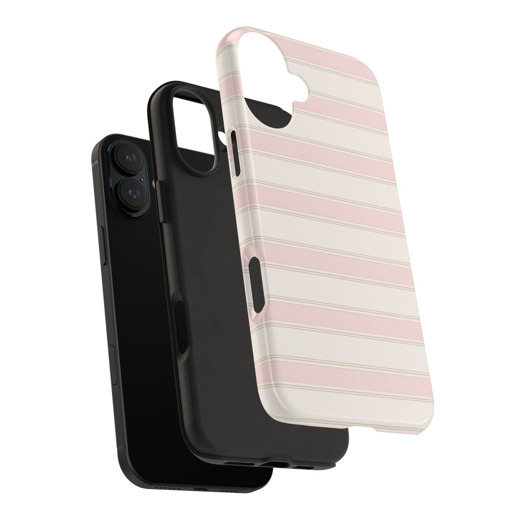 Blush Stripe Phone Case