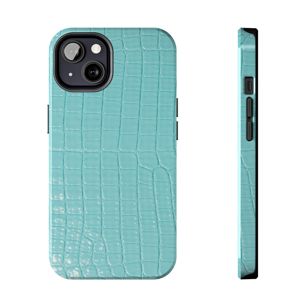 Aqua Croc Phone Case
