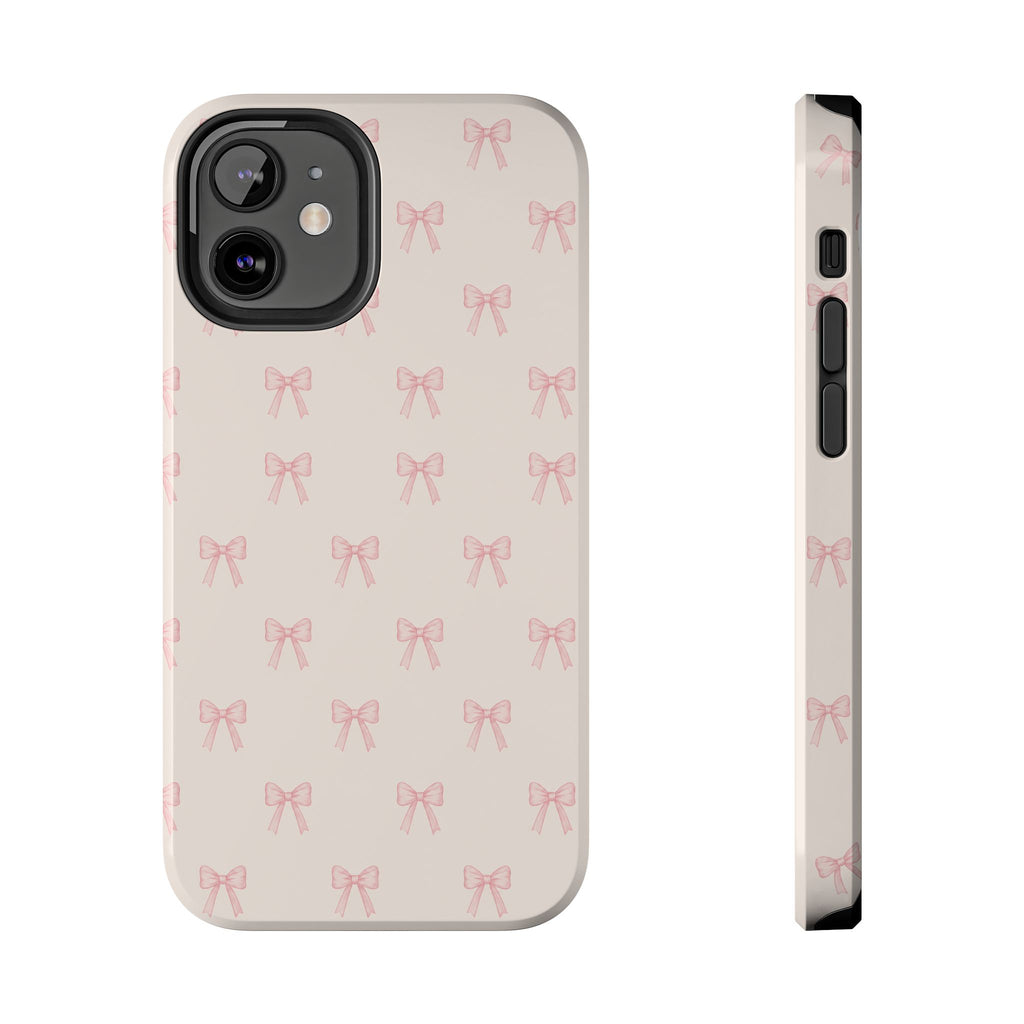 Blush Bow Phone Case