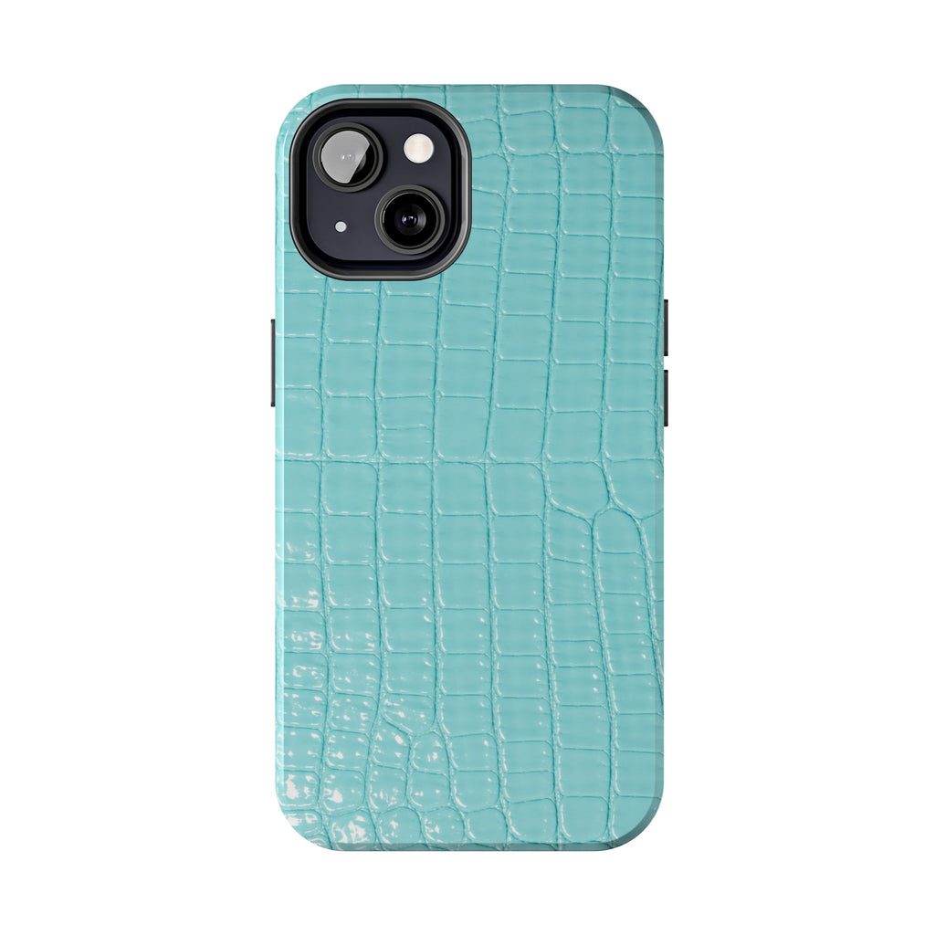 Aqua Croc Phone Case