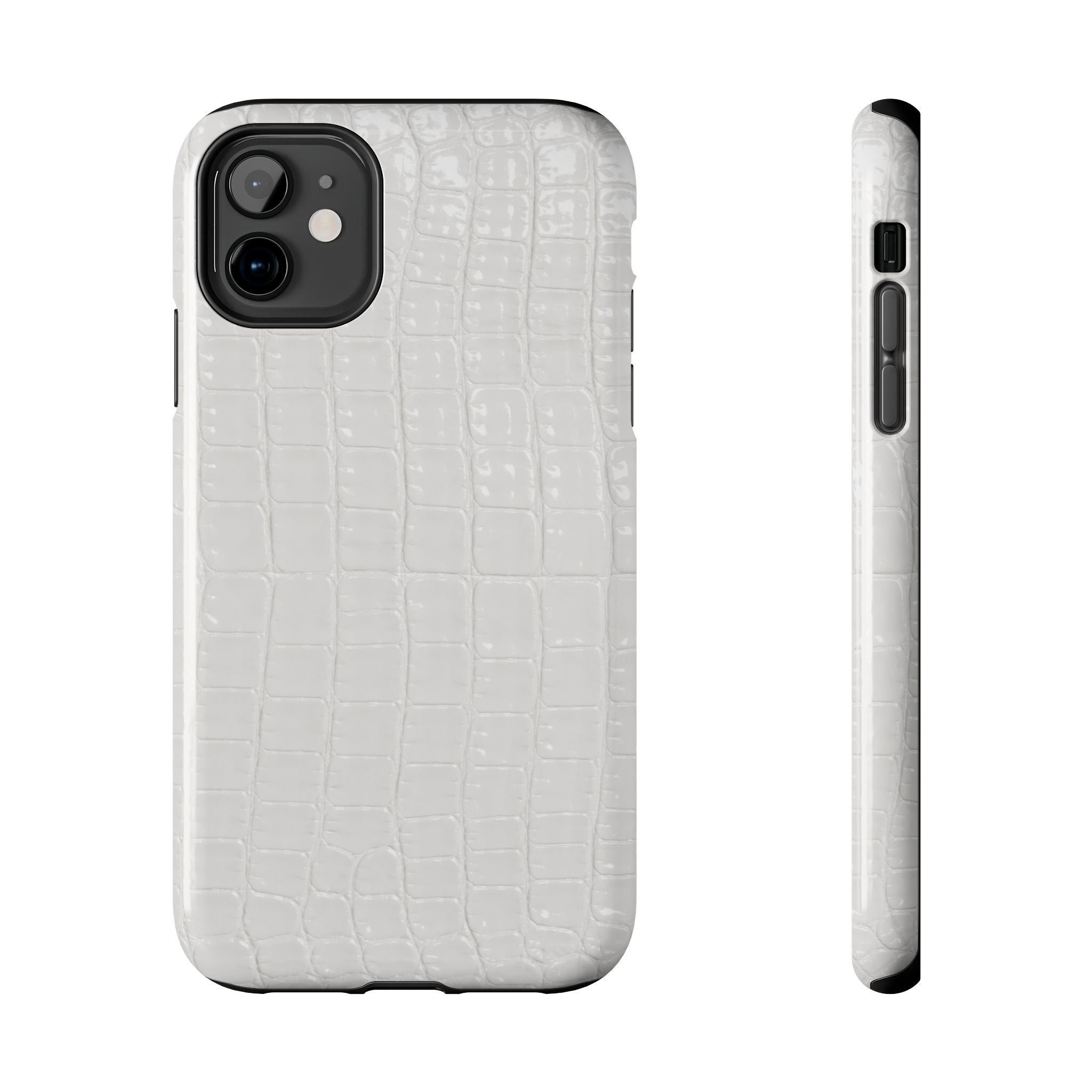Ivory Croc Phone Cases