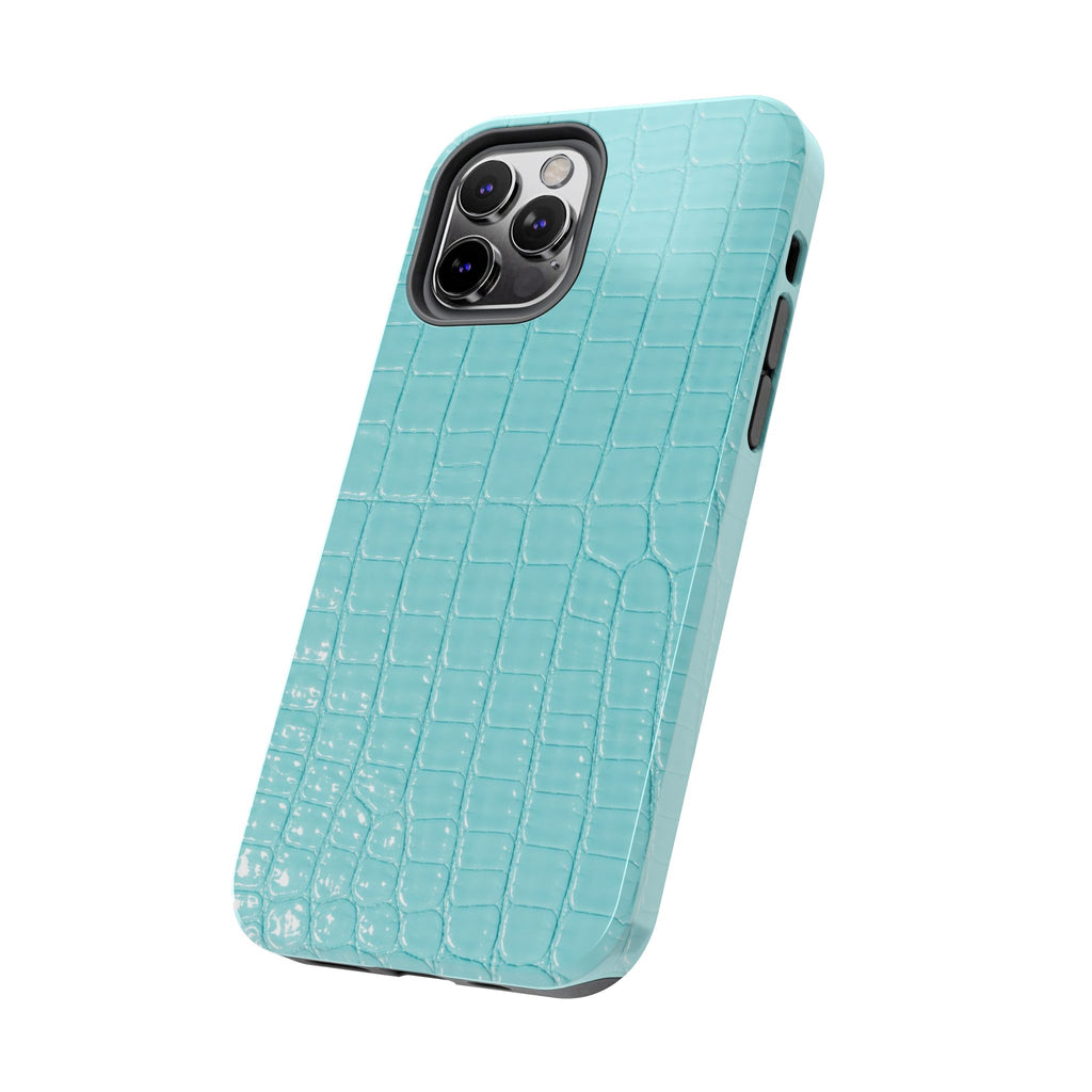 Aqua Croc Phone Case