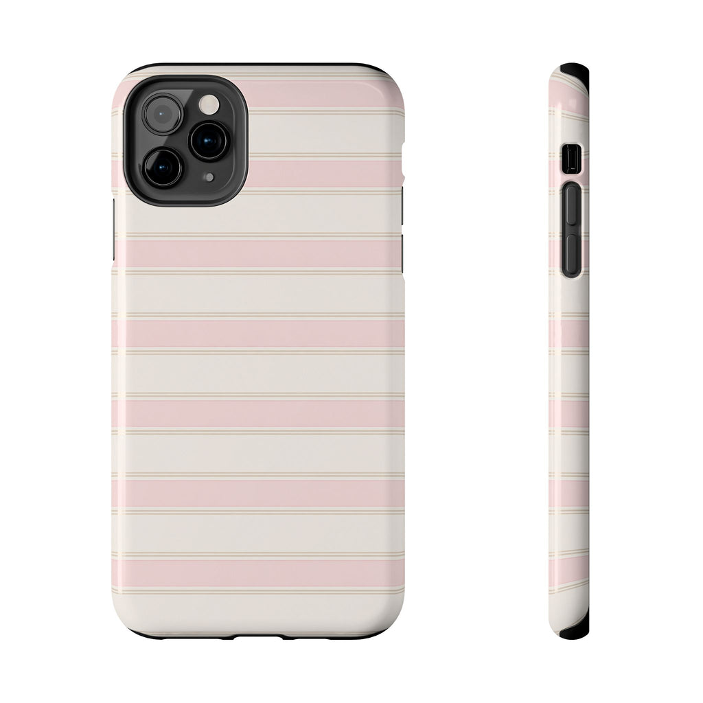 Blush Stripe Phone Case