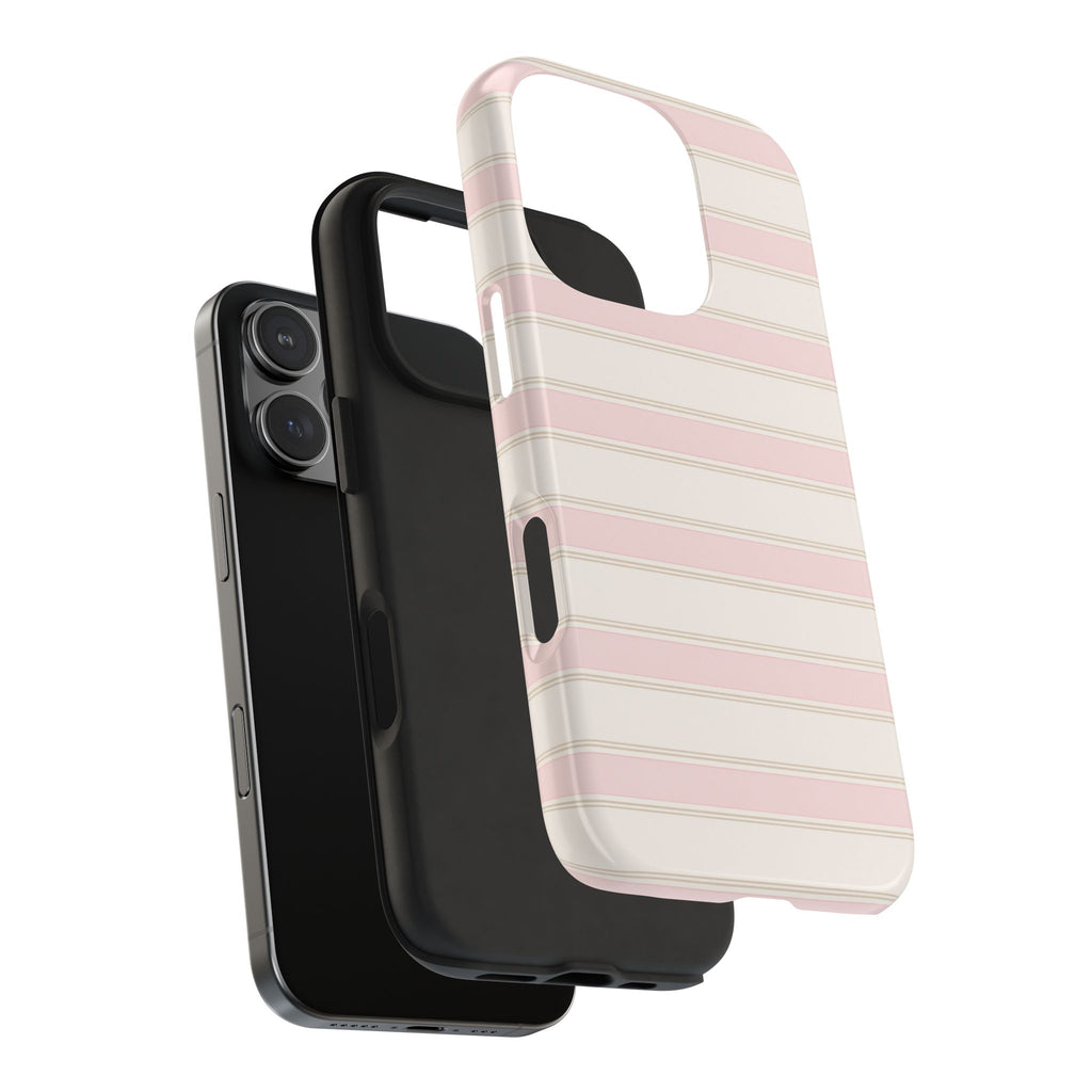 Blush Stripe Phone Case