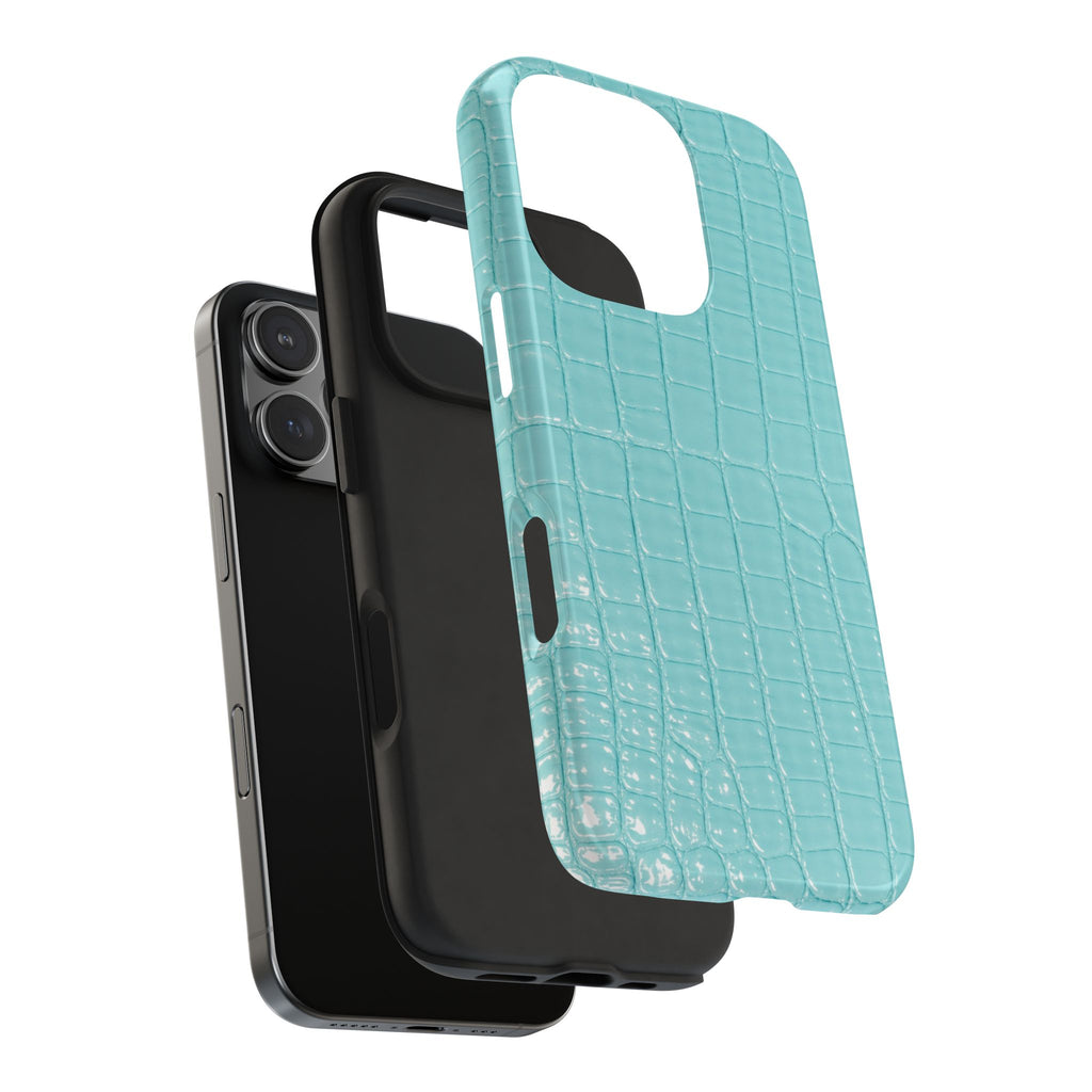 Aqua Croc Phone Case