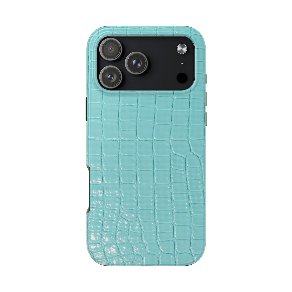 Aqua Croc Phone Case