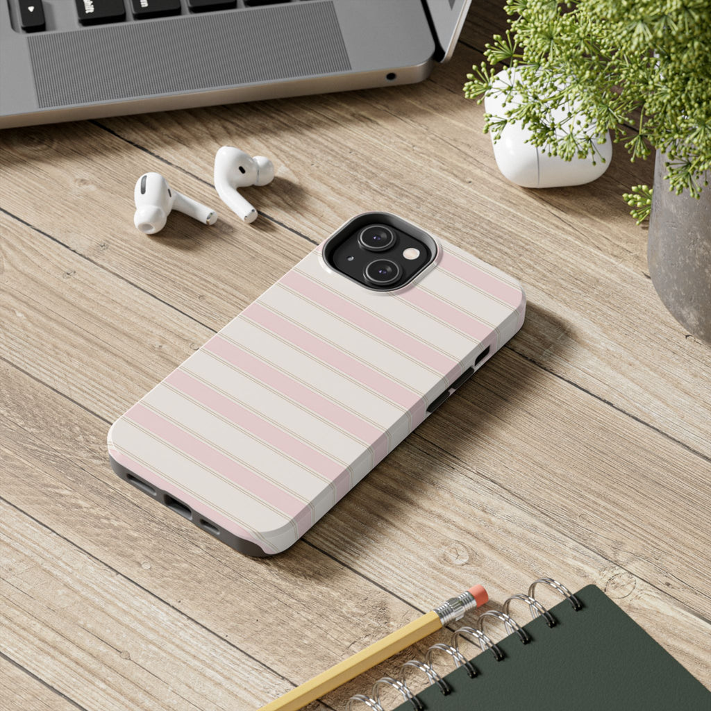 Blush Stripe Phone Case