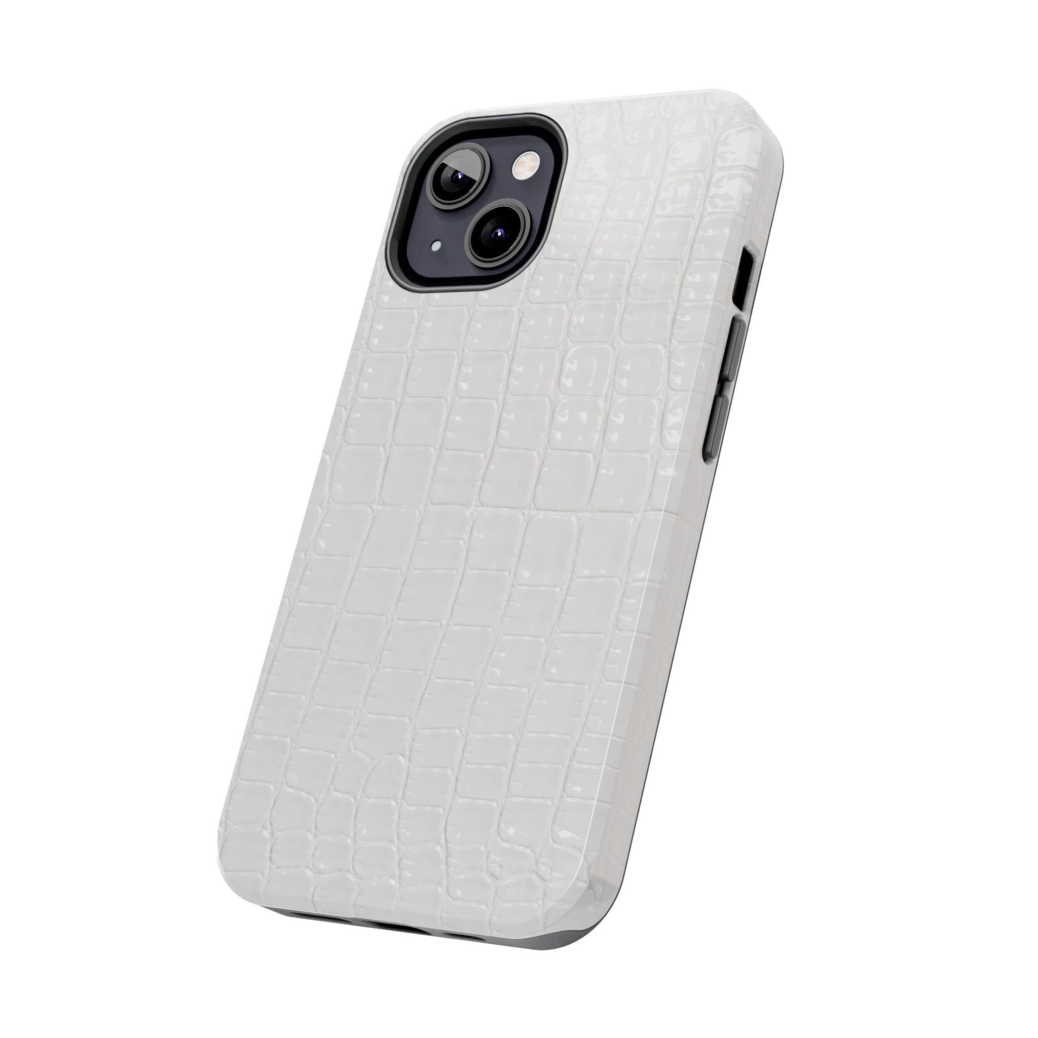 Ivory Croc Phone Cases