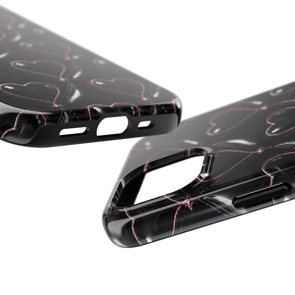 Midnight Hearts Phone Case