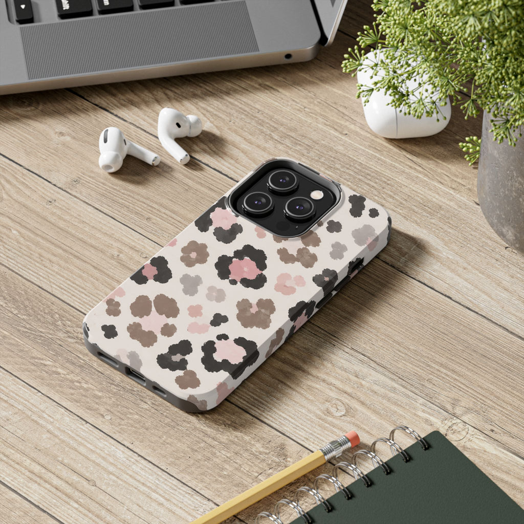 Rosé Leopard Phone Case