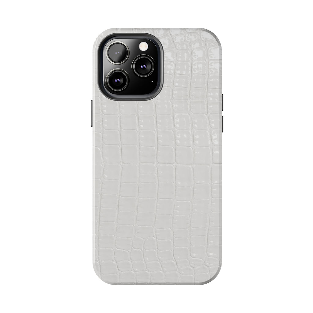 Ivory Croc Phone Cases