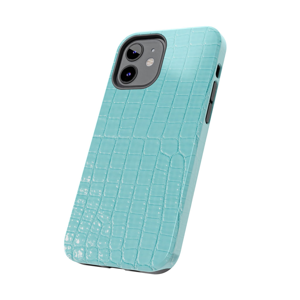 Aqua Croc Phone Case