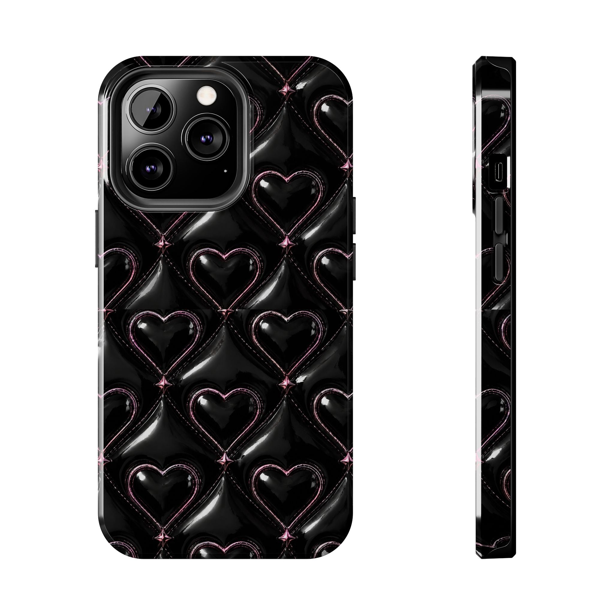 Midnight Hearts Phone Case
