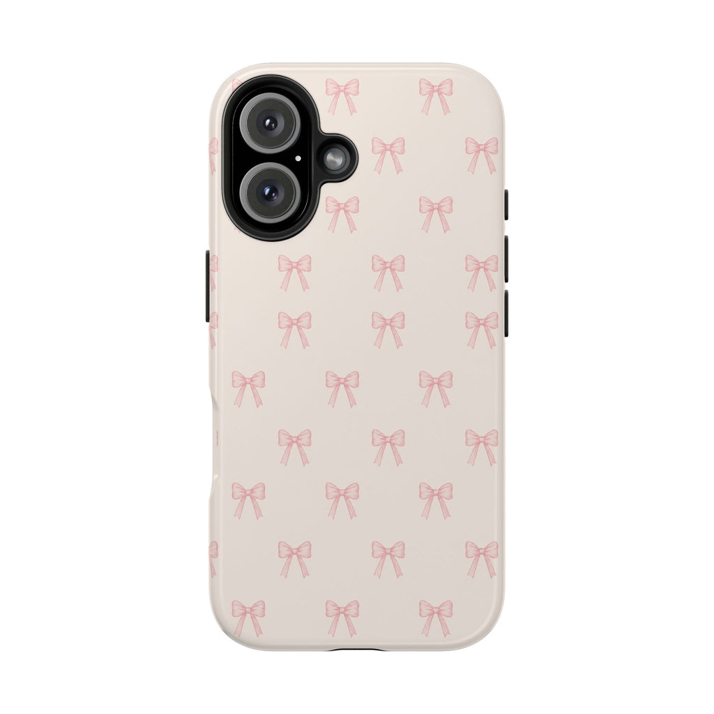 Blush Bow Phone Case