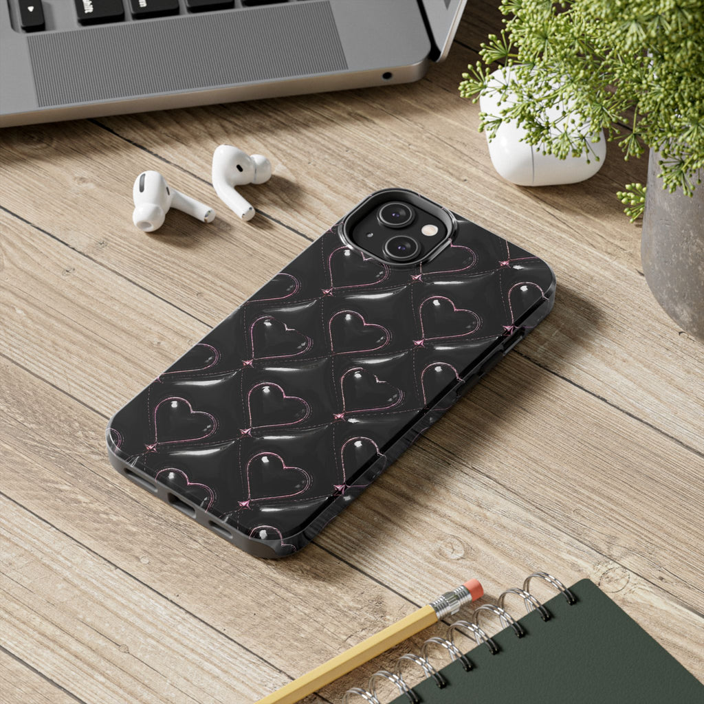 Midnight Hearts Phone Case