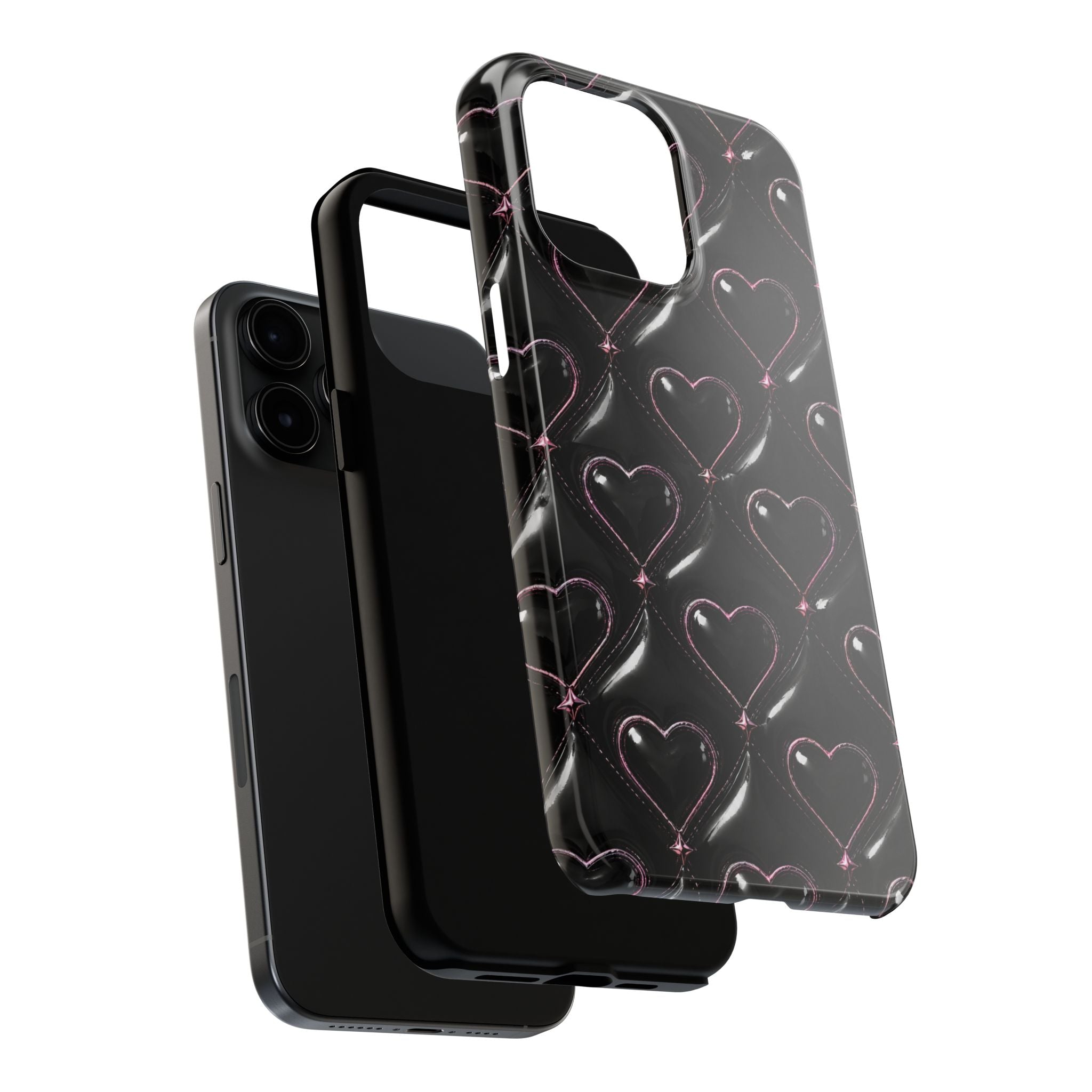 Midnight Hearts Phone Case