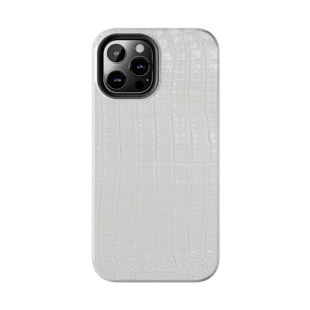 Ivory Croc Phone Cases