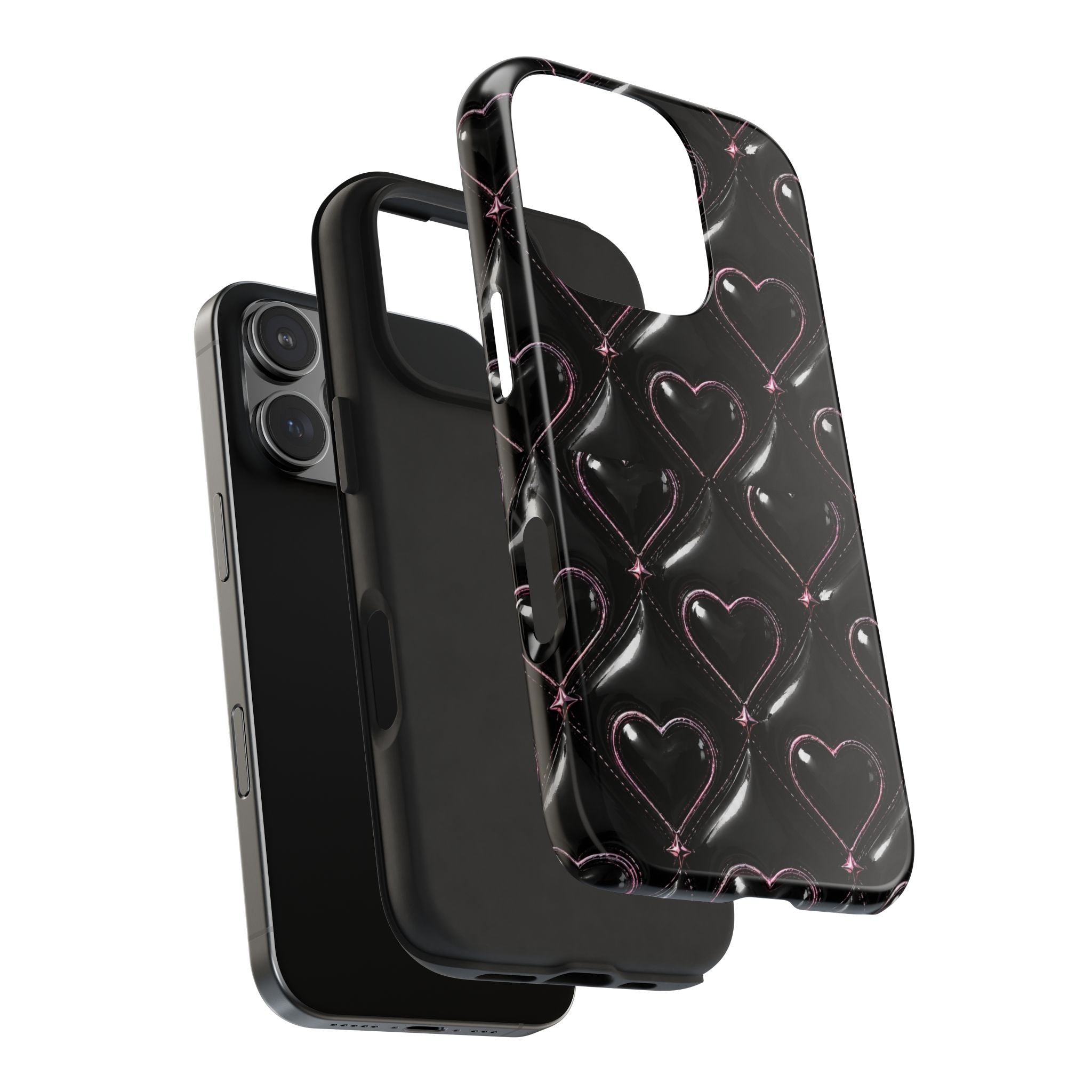 Midnight Hearts Phone Case