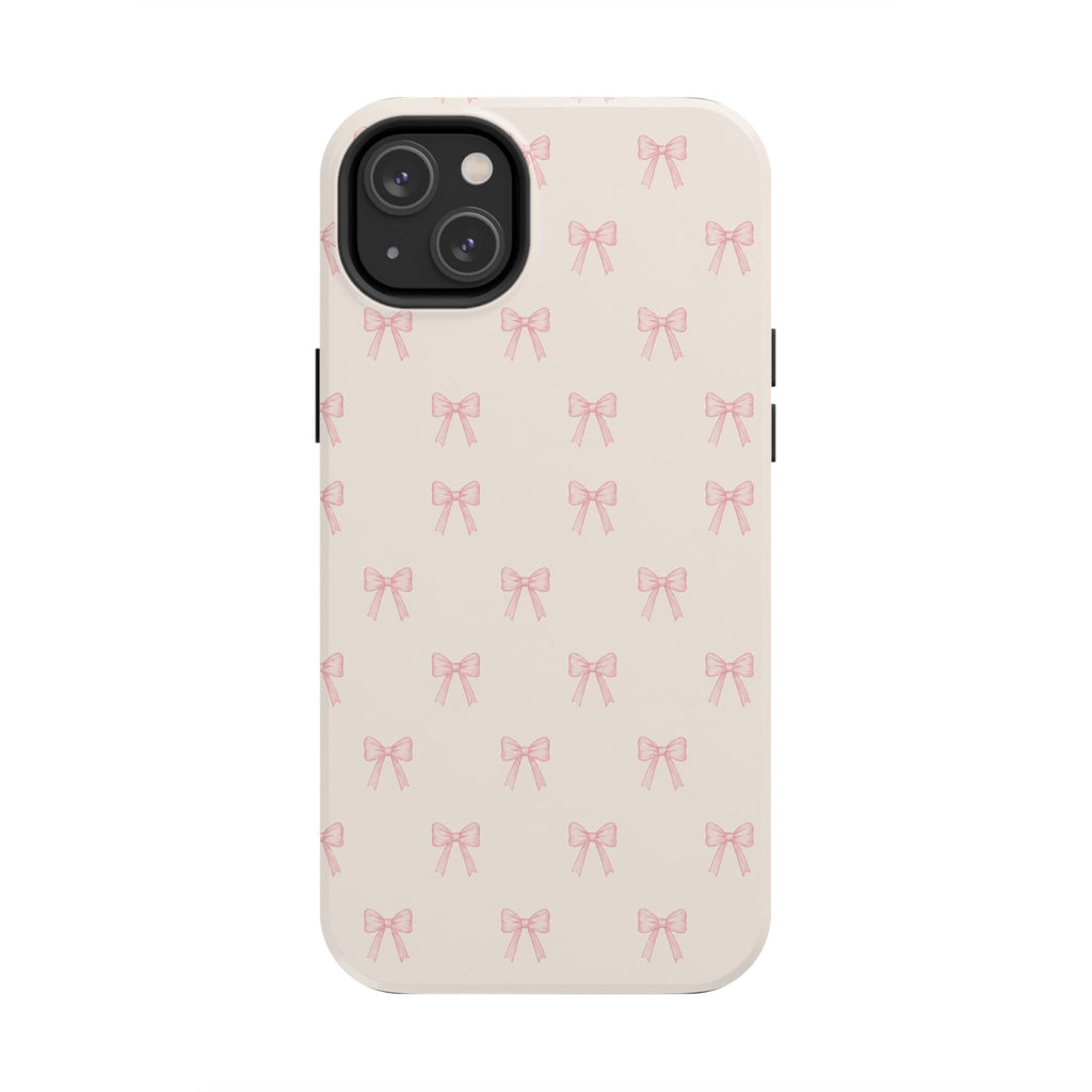 Blush Bow Phone Case