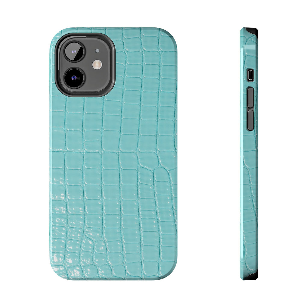 Aqua Croc Phone Case