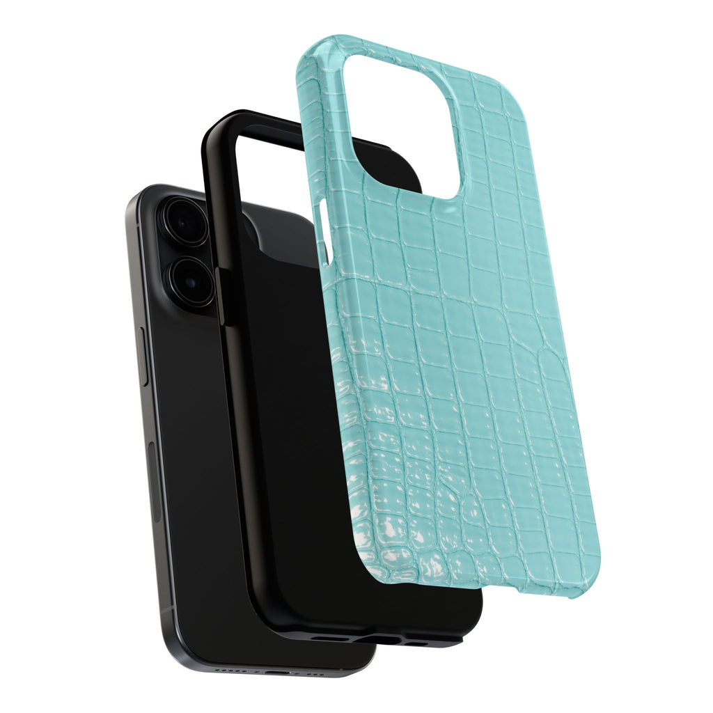 Aqua Croc Phone Case