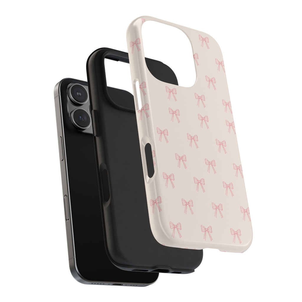 Blush Bow Phone Case
