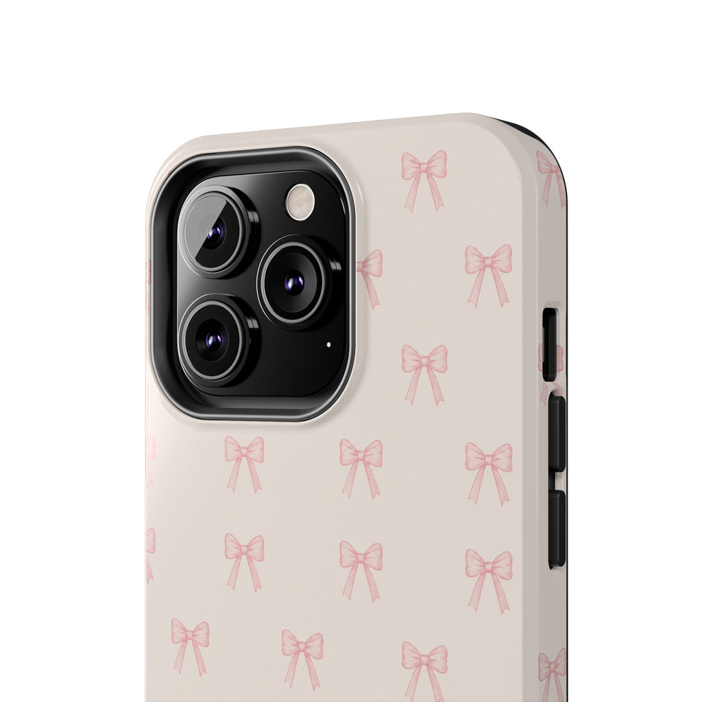 Blush Bow Phone Case