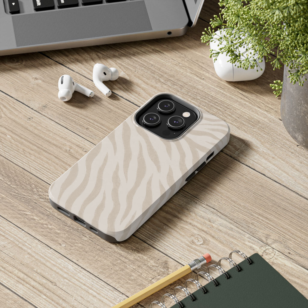 Baby Beige Zebra Phone Case