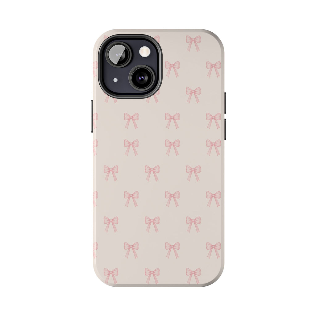 Blush Bow Phone Case