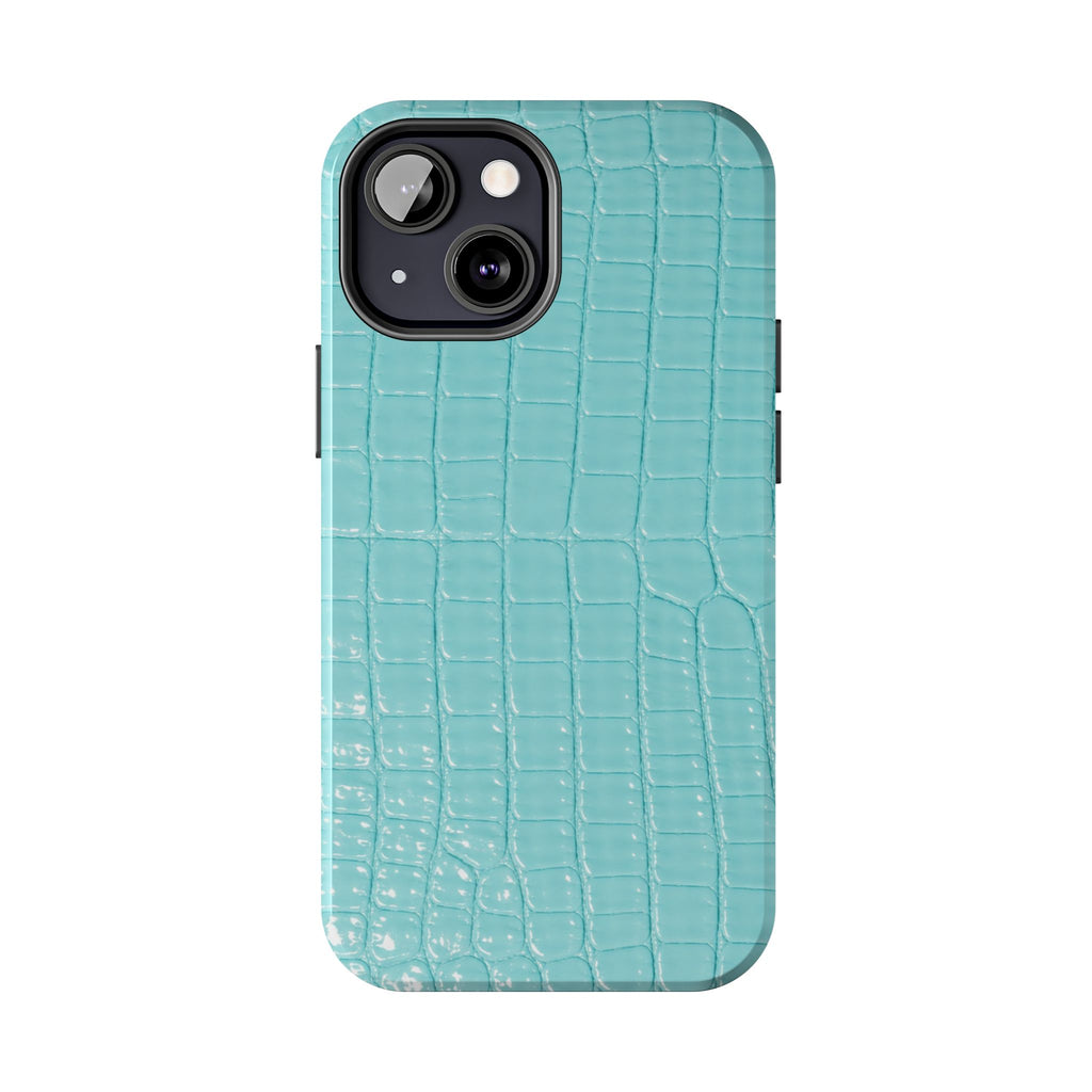 Aqua Croc Phone Case