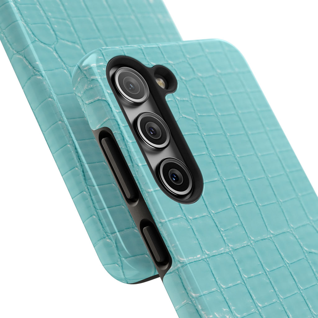 Aqua Croc Phone Case