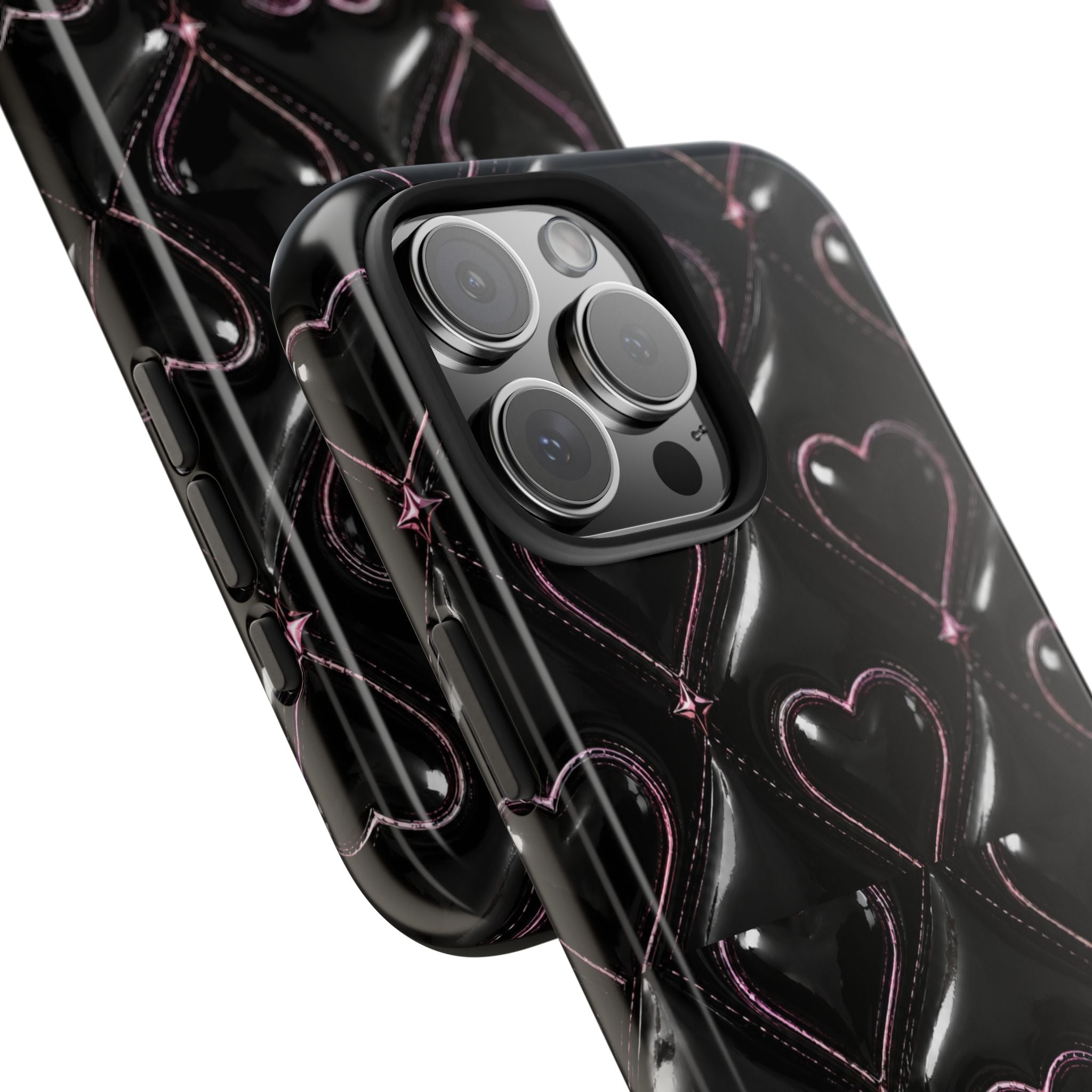 Midnight Hearts Phone Case