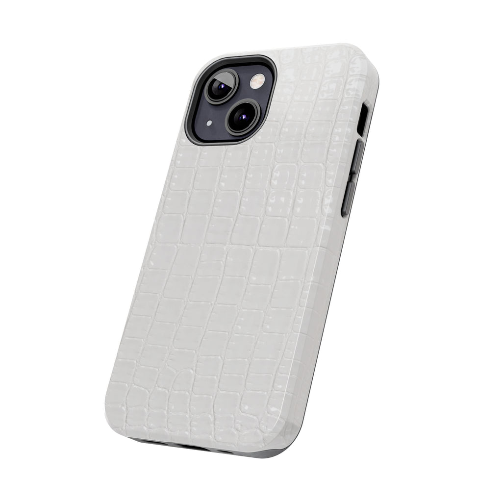 Ivory Croc Phone Cases