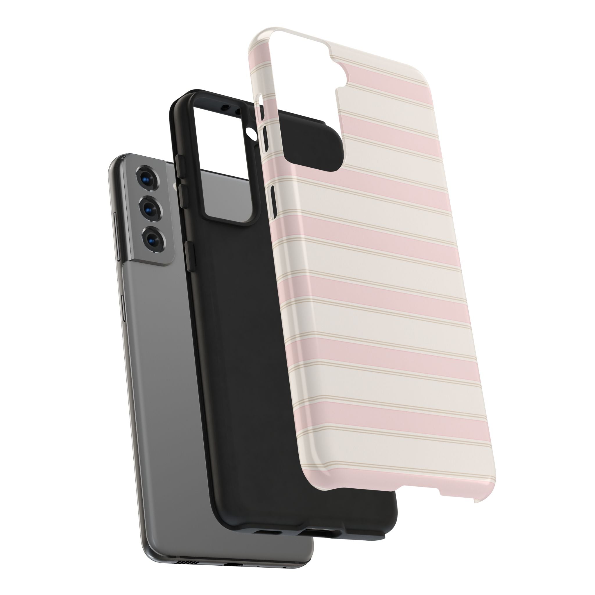 Blush Stripe Phone Case