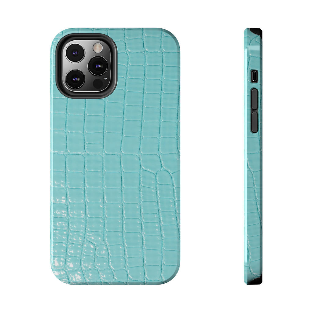 Aqua Croc Phone Case