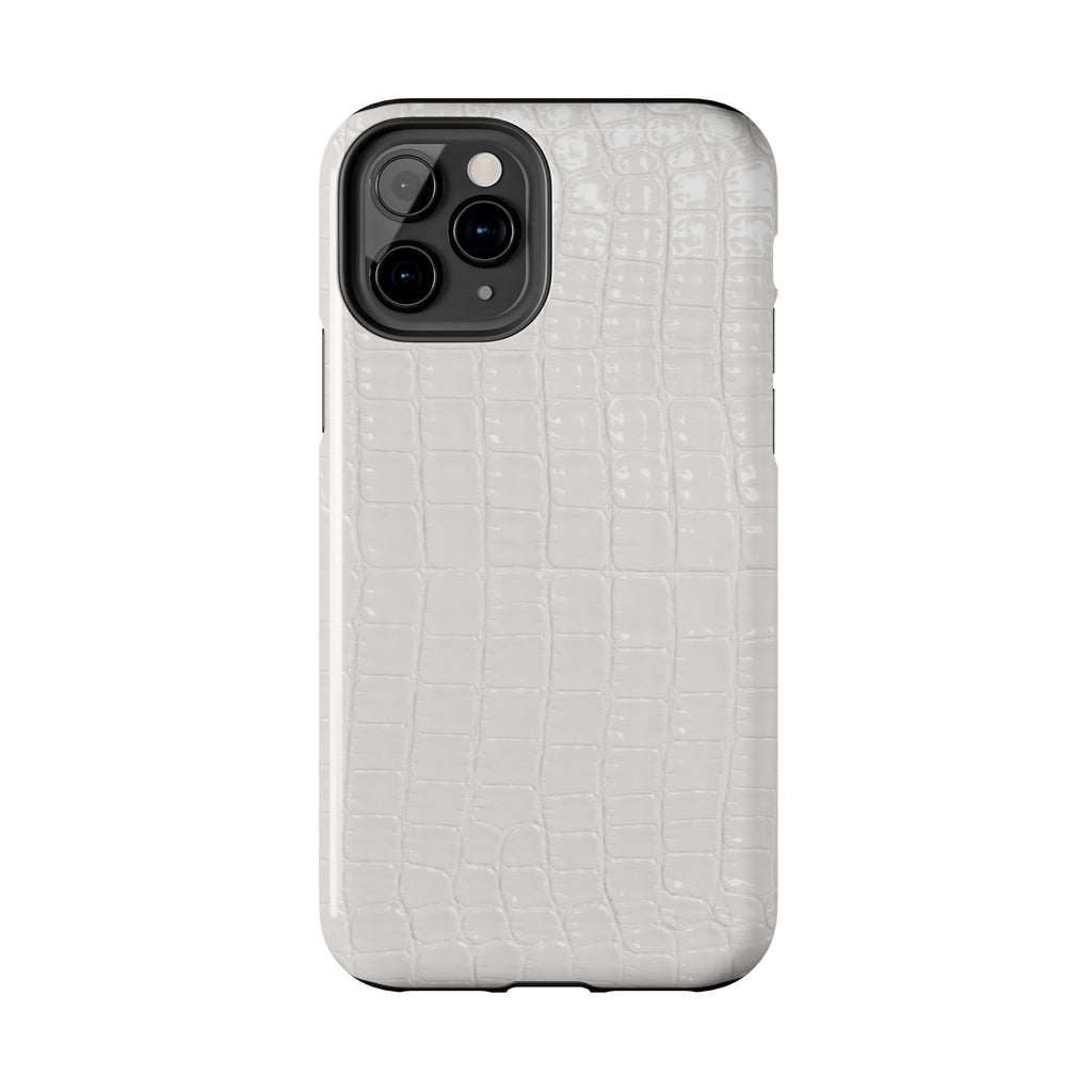 Ivory Croc Phone Cases