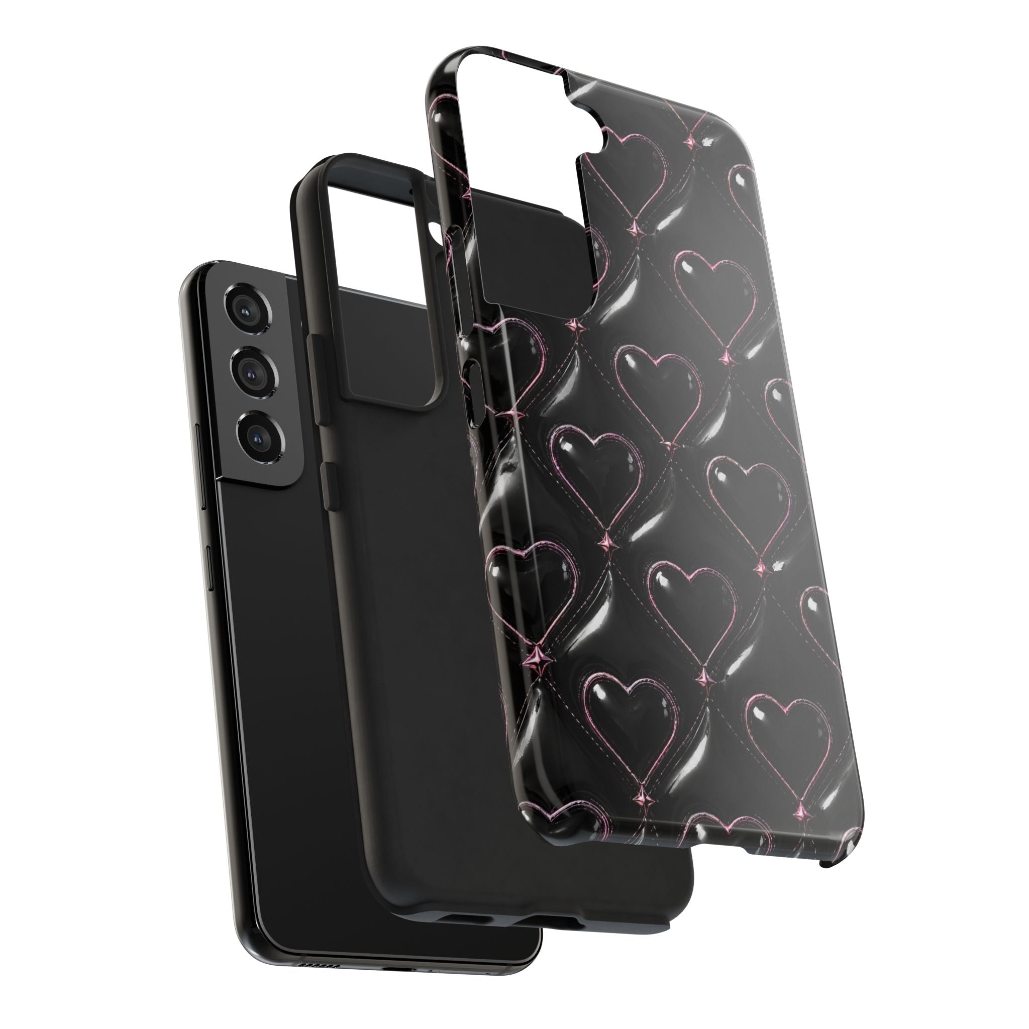 Midnight Hearts Phone Case
