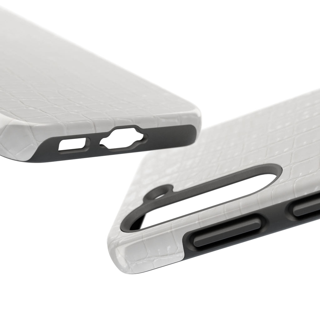 Ivory Croc Phone Cases
