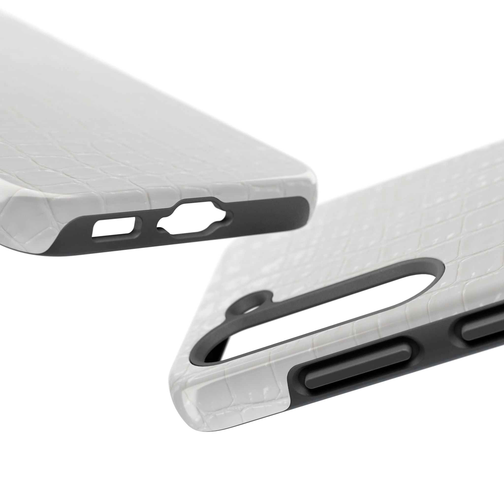 Ivory Croc Phone Cases