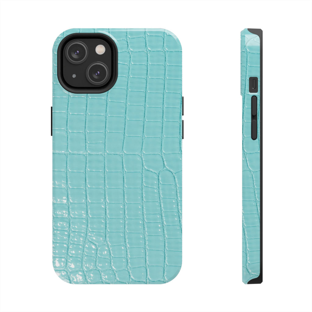 Aqua Croc Phone Case