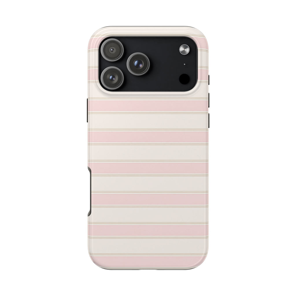 Blush Stripe Phone Case